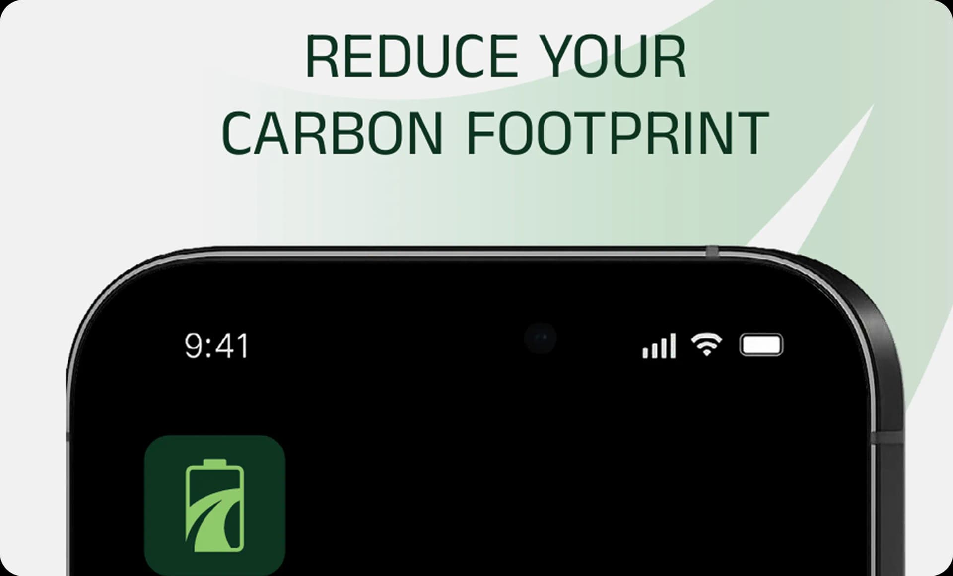Reduce your carbon footprint