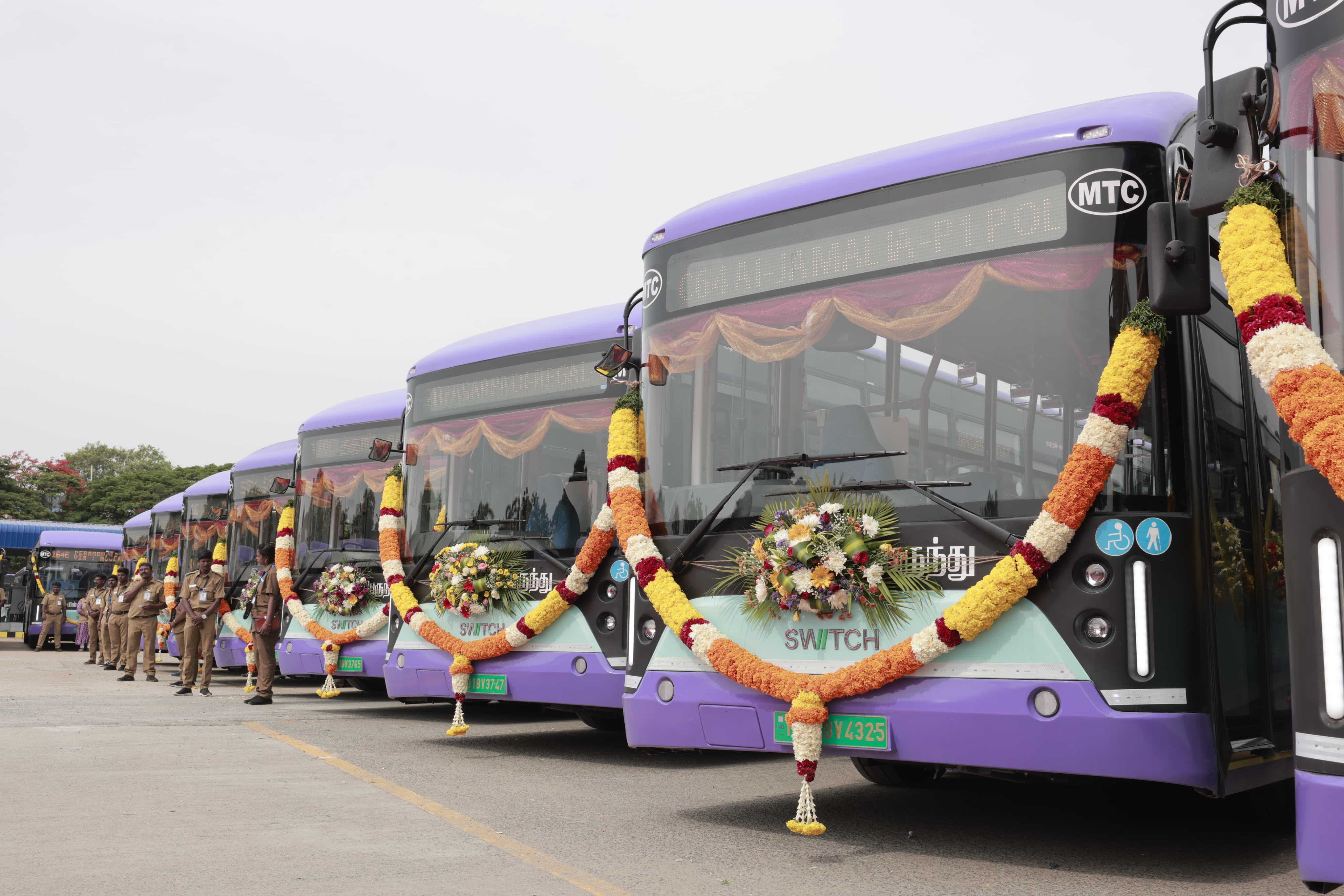 Electric bus representing clean transportation5